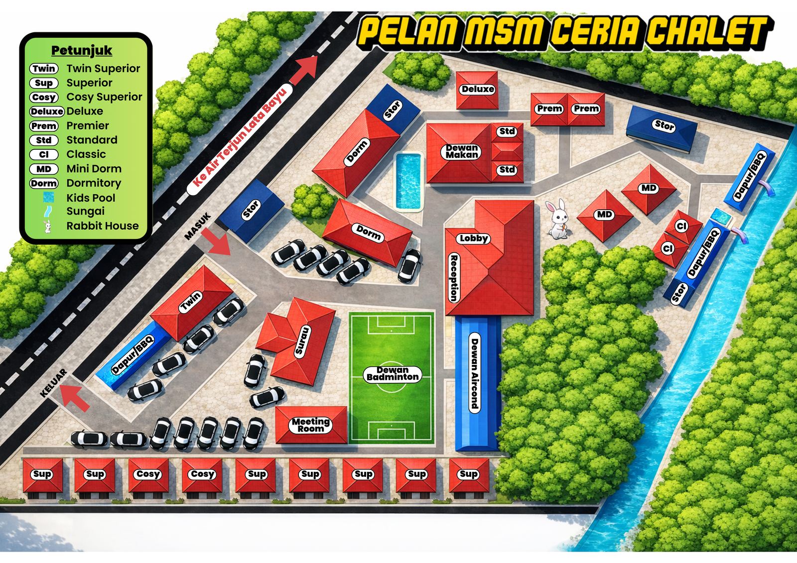 Pelan MSM Ceria Chalet